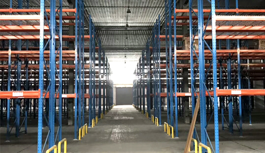 新疆某單位大型冷庫重（chóng）型貨架項目